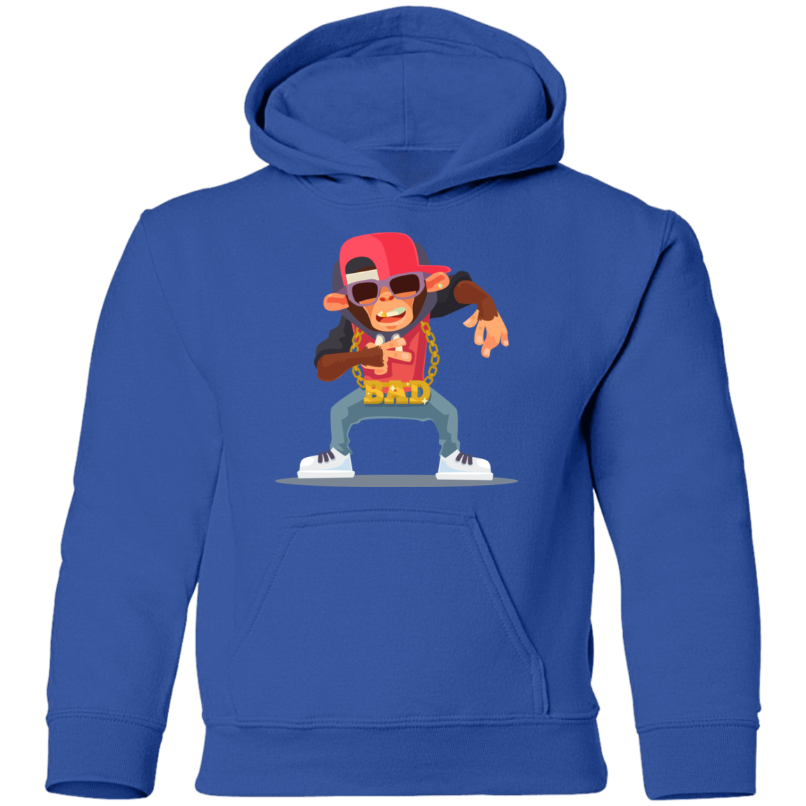 Hip Hop Monkey Kids Hoodie