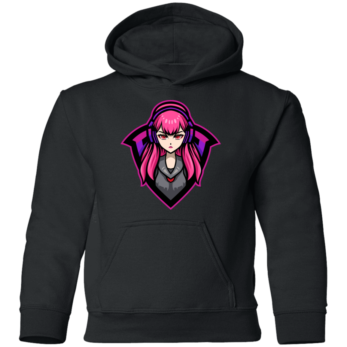 Cartoon Girl Kids Hoodie
