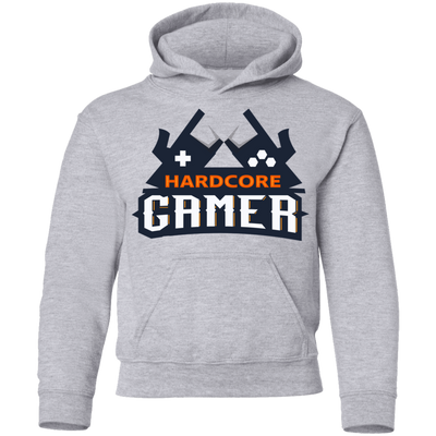 Hardcore Gamer Kids Hoodie