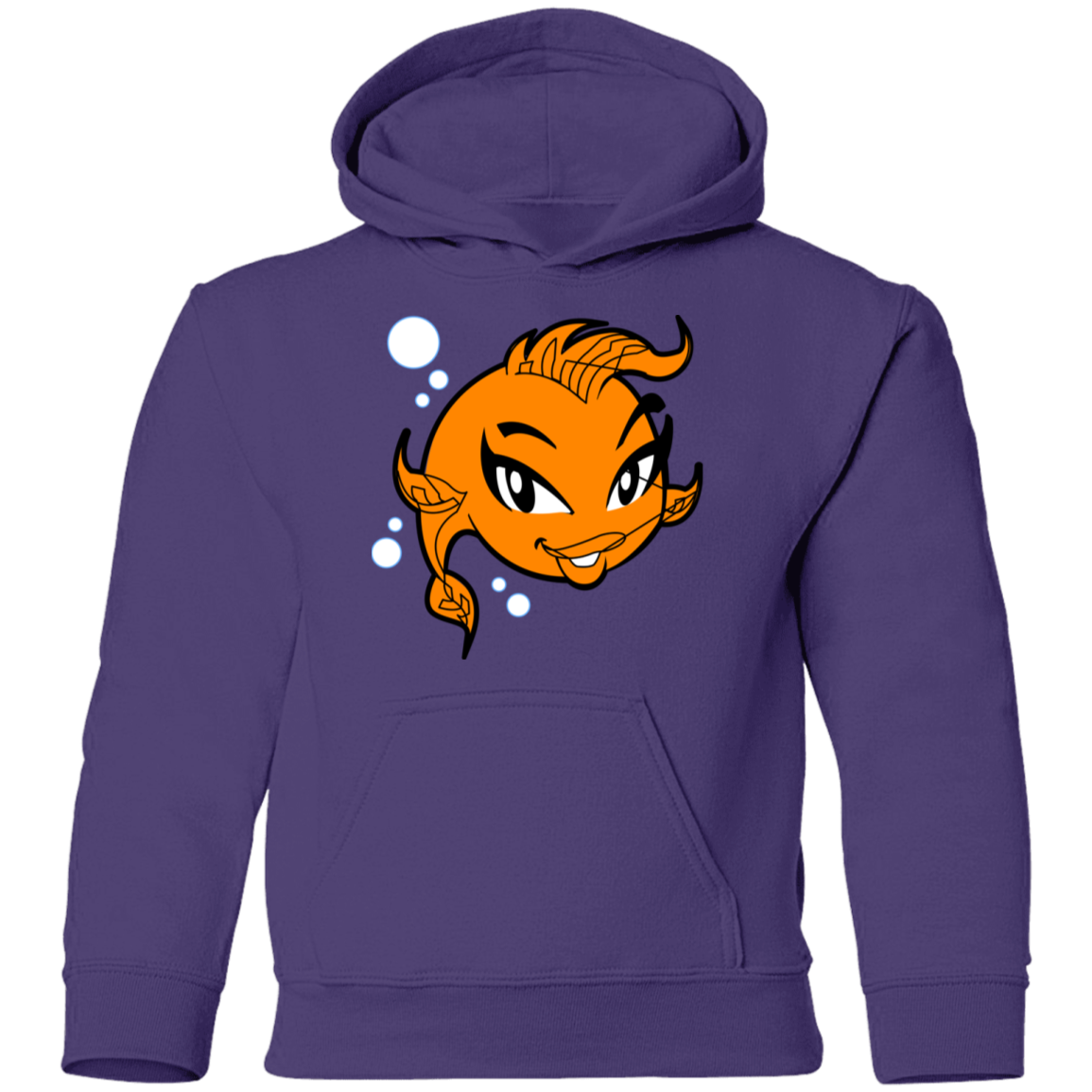 Girl Fish Kids Hoodie