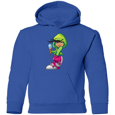 Ice Cream Girl Cartoon Kids Hoodie