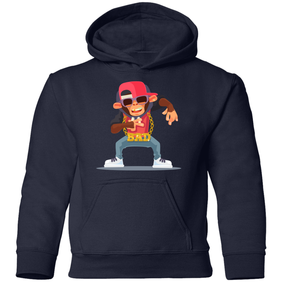 Hip Hop Monkey Kids Hoodie