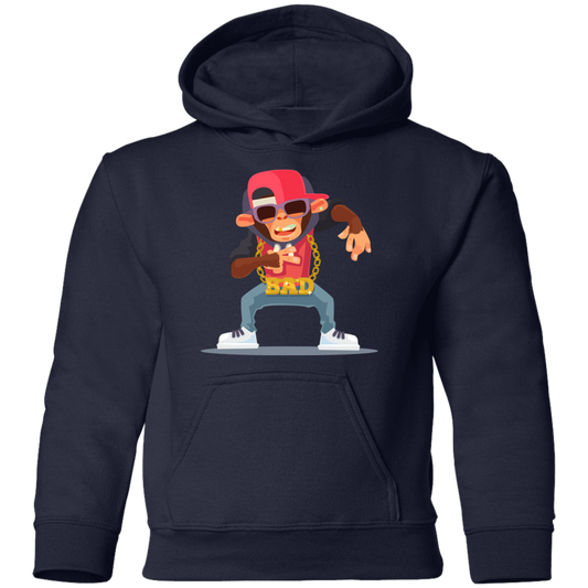 Hip Hop Monkey Kids Hoodie