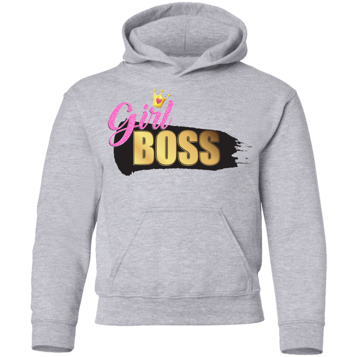 Girl Boss Kids Hoodie