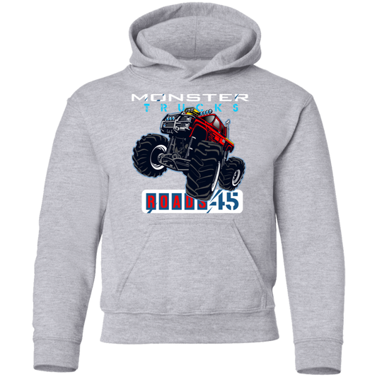 Monster Truck Kids Hoodie