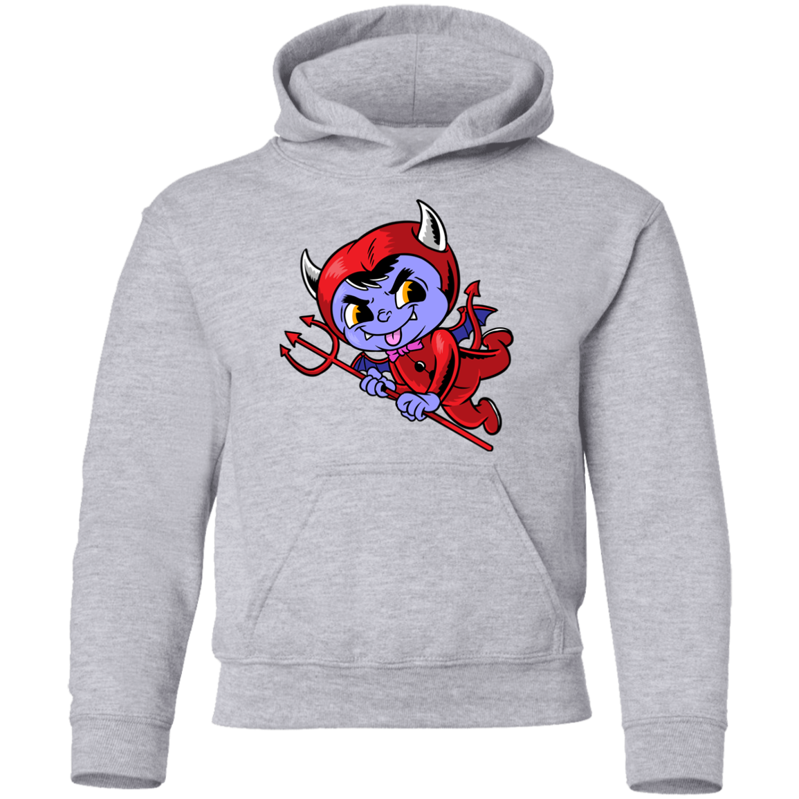 Devil Cartoon Kids Hoodie