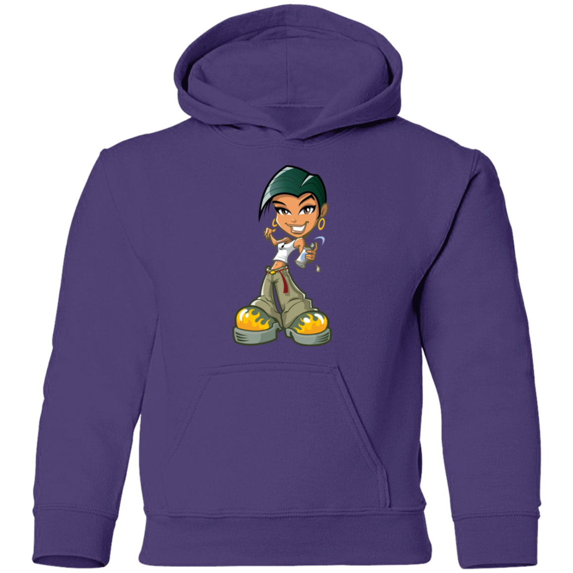 Cartoon Girl Kids Hoodie