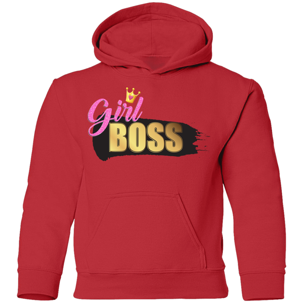 Girl Boss Kids Hoodie