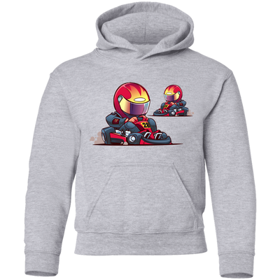 Go-Kart Cartoon Kids Hoodie