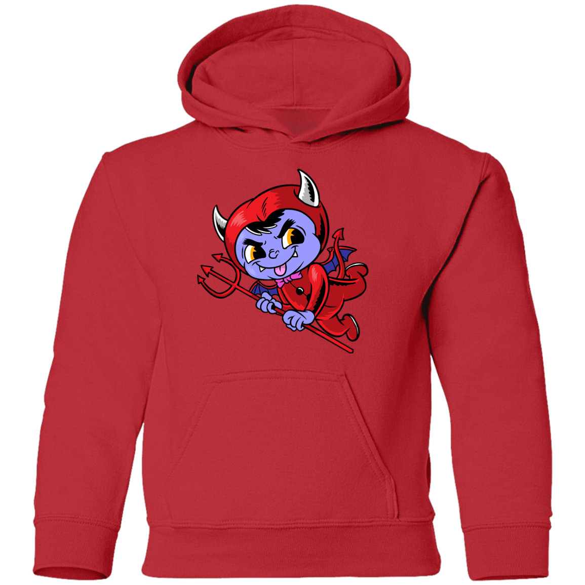Devil Cartoon Kids Hoodie