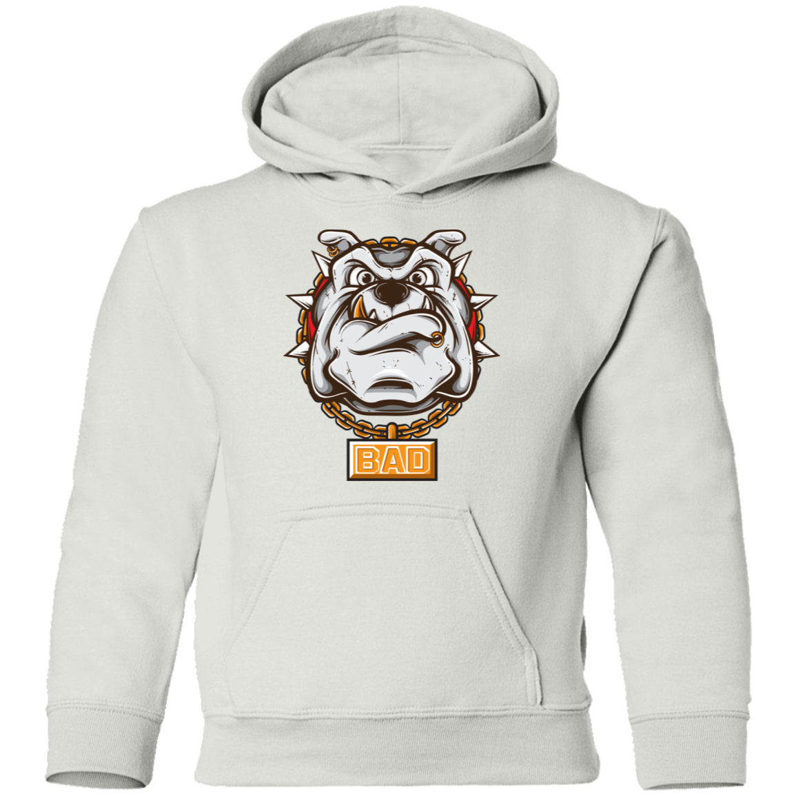 Bulldog Cartoon Kids Hoodie