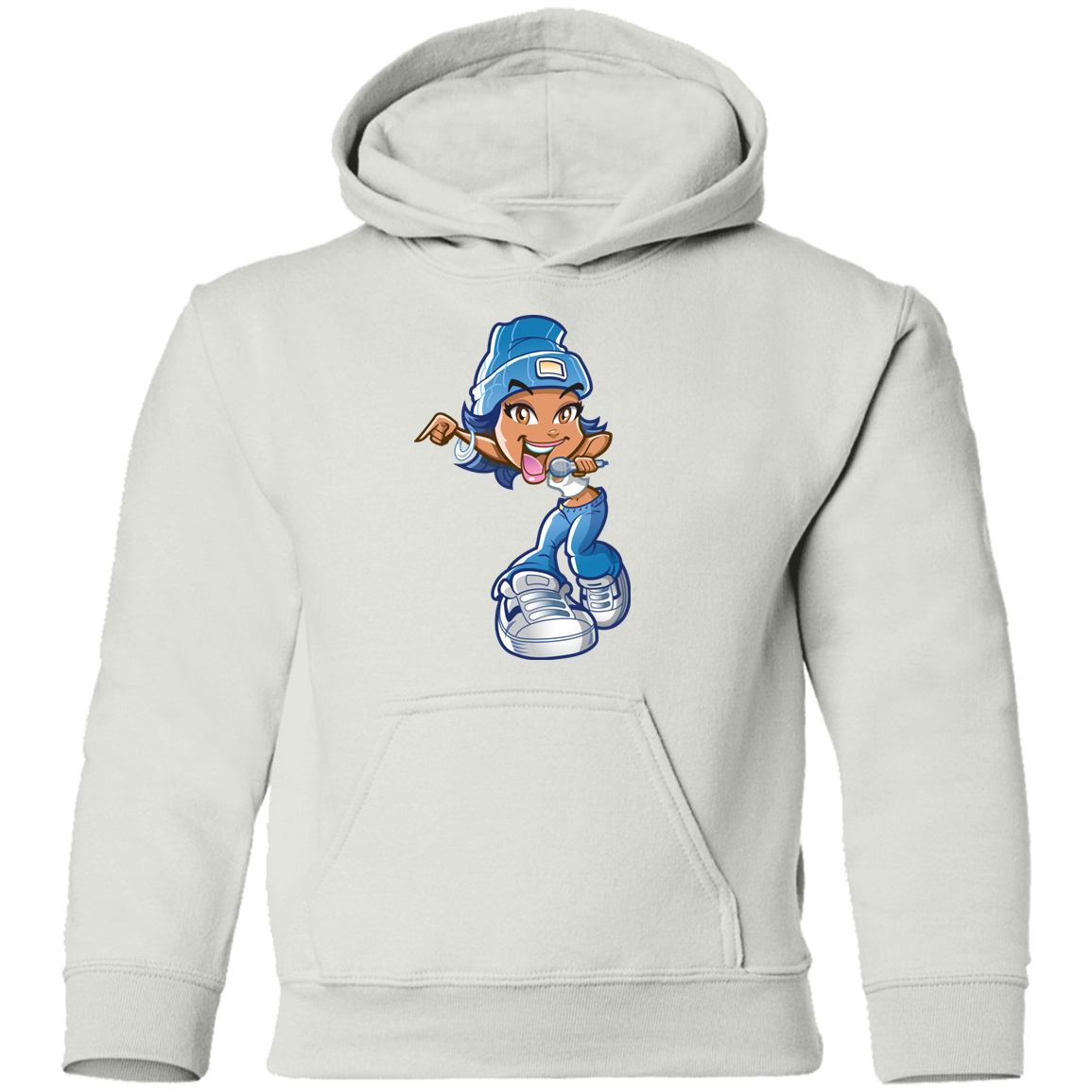 Cartoon Girl Kids Hoodie