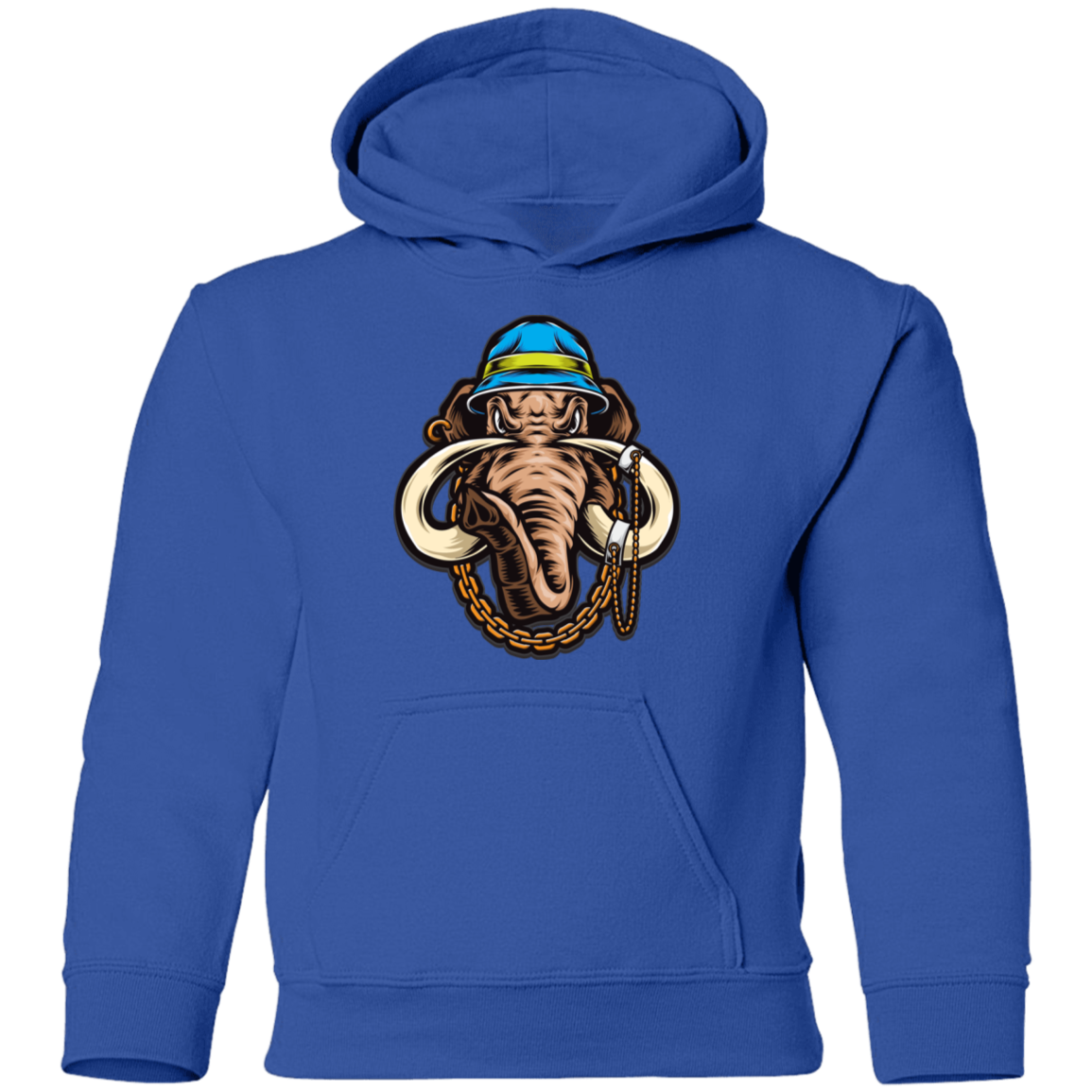 Hip Hop Elephant Kids Hoodie