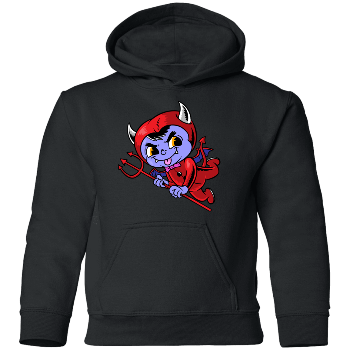 Devil Cartoon Kids Hoodie