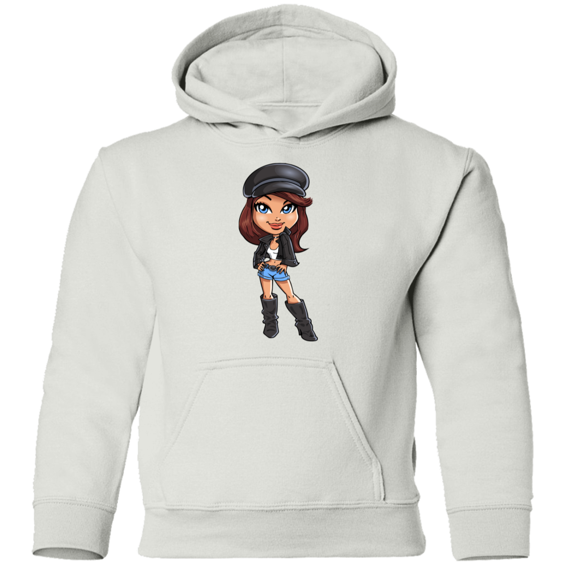 Cartoon Girl Kids Hoodie