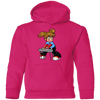 Keyboard Girl Cartoon Kids Hoodie