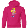 Guitar Girl Cartoon Kids Hoodie