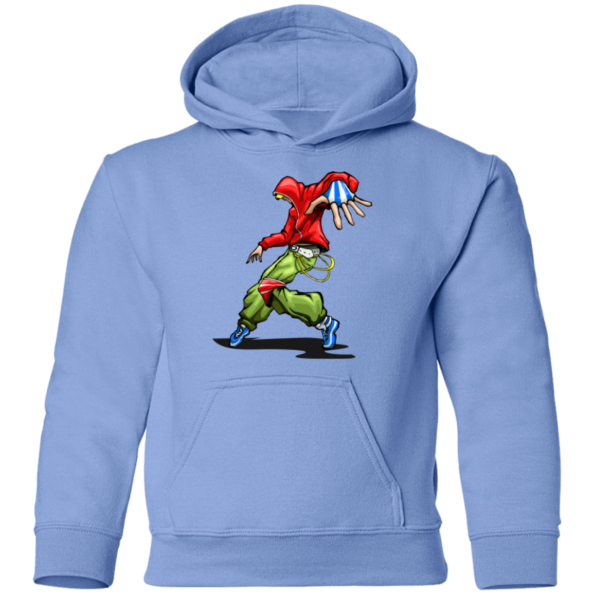 Hip Hop Dancer Cartoon Kids Hoodie