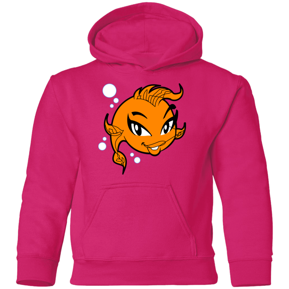 Girl Fish Kids Hoodie