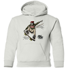 Skeleton Skater Kids Hoodie