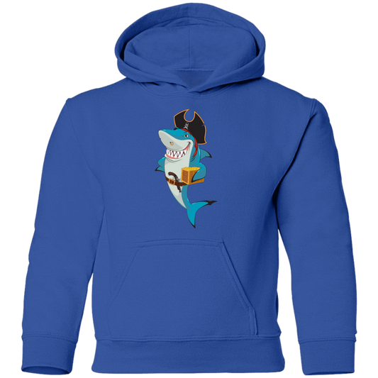Pirate Shark Kids Hoodie