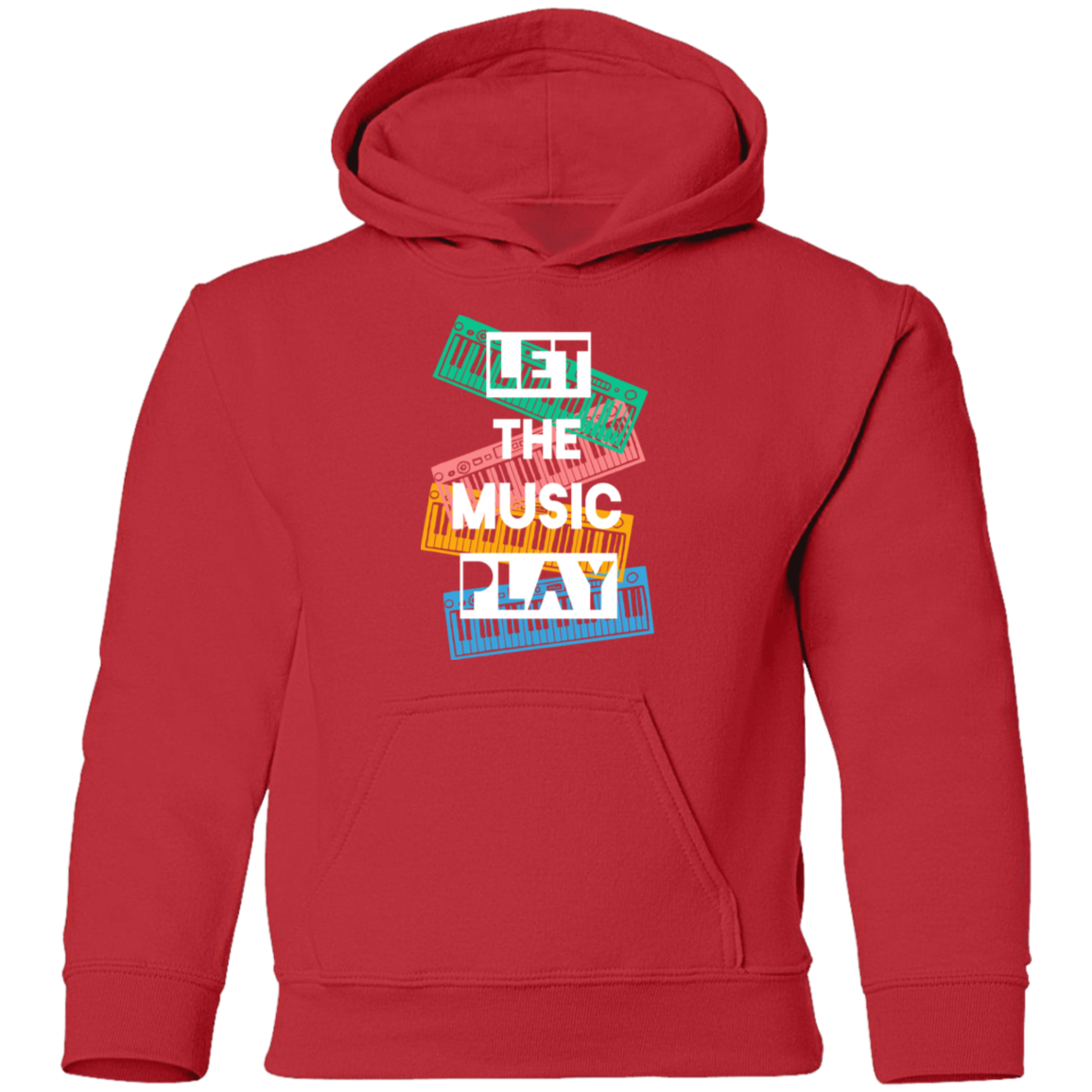 Let the Music Play Kids Hoodie