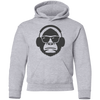 Monkey Headphones Kids Hoodie