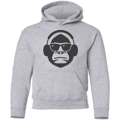 Monkey Headphones Kids Hoodie