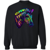 Colorful Zebra Black 5XL