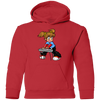 Keyboard Girl Cartoon Kids Hoodie