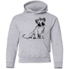 Lion Cub Sunglasses Kids Hoodie