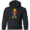 Construction Girl Cartoon Kids Hoodie