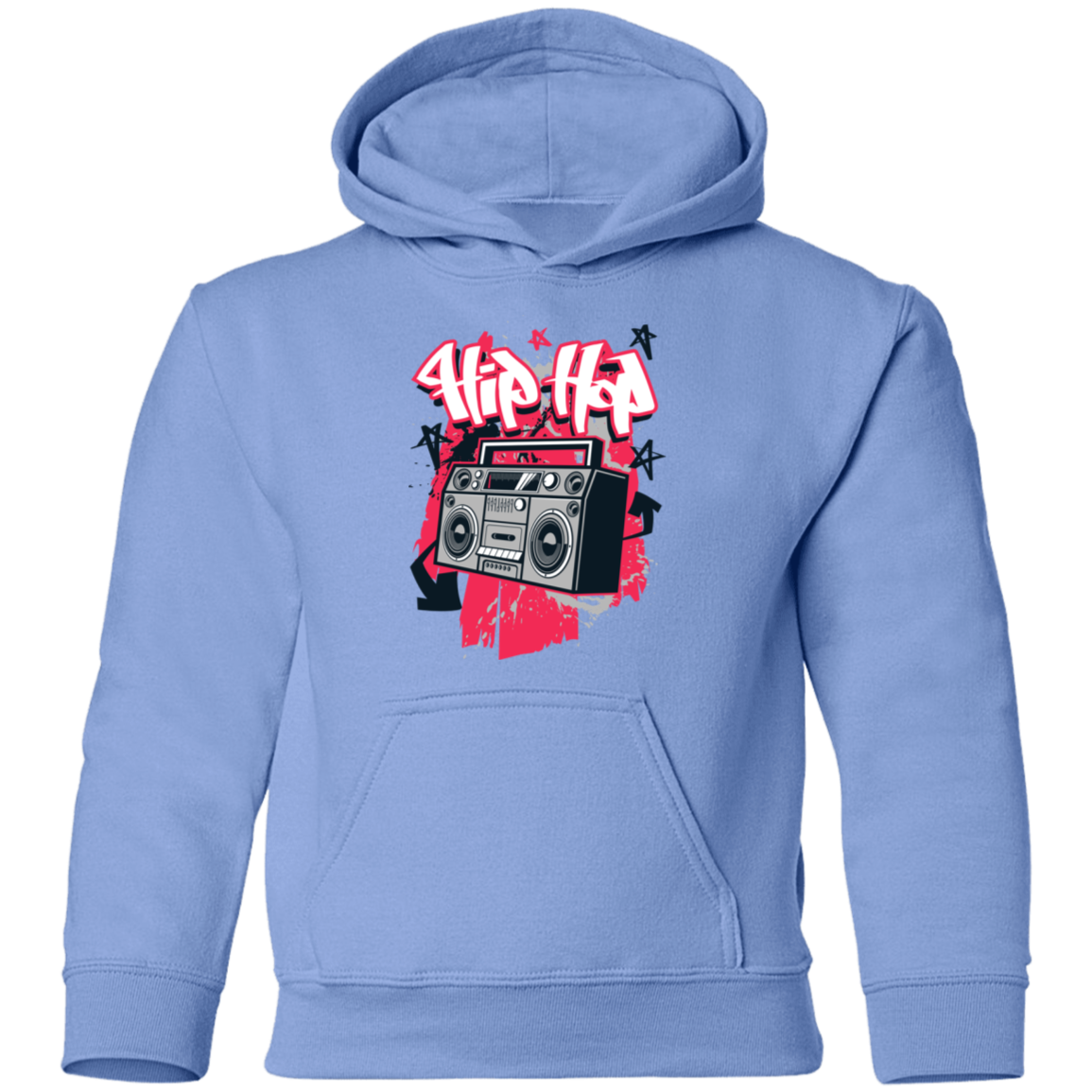 Hip Hop Boombox Kids Hoodie