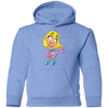 Guitar Girl Cartoon Kids Hoodie