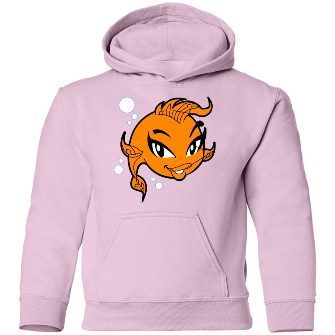 Girl Fish Kids Hoodie