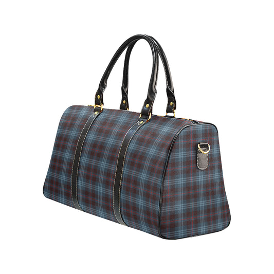 Blue Plaid Travel Bag