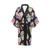 Colorful Sugar Skulls Kimono Robe