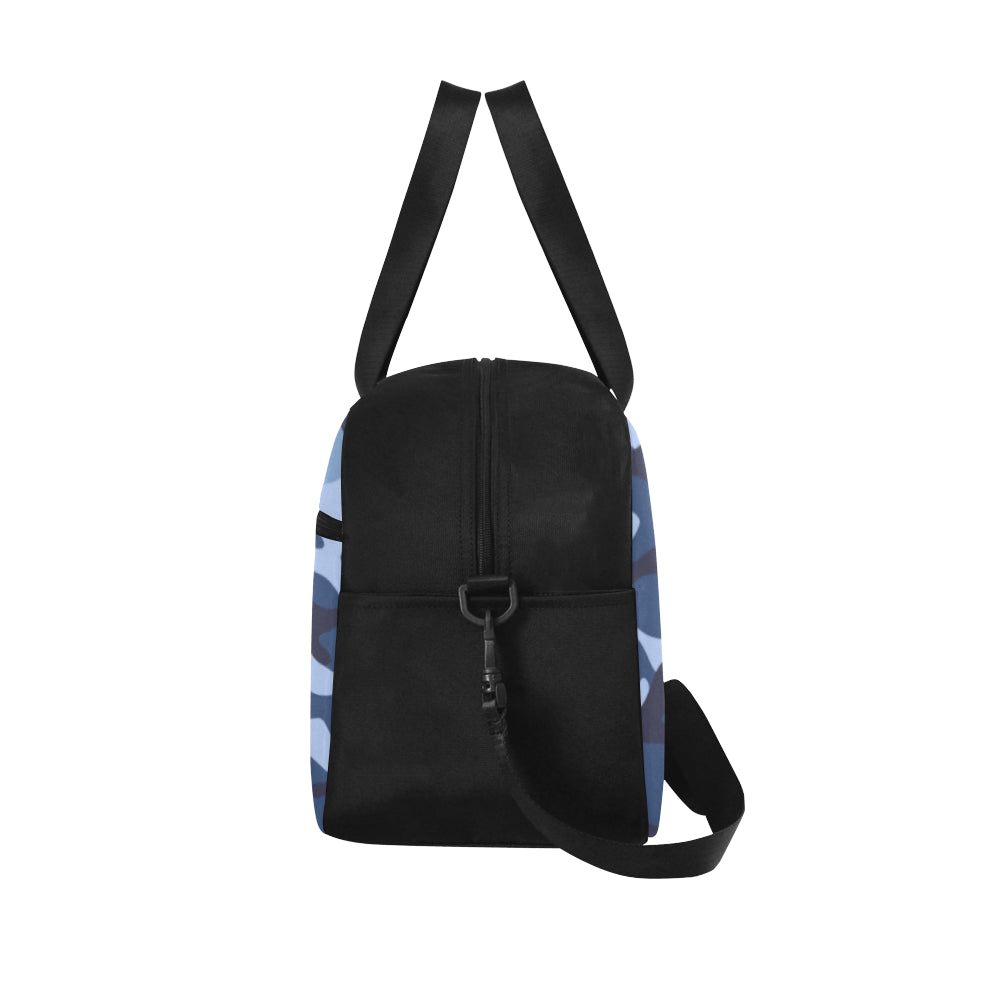 Blue Camouflage Fitness Bag Fitness