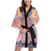 Colorful Floral Mandalas Kimono Robe