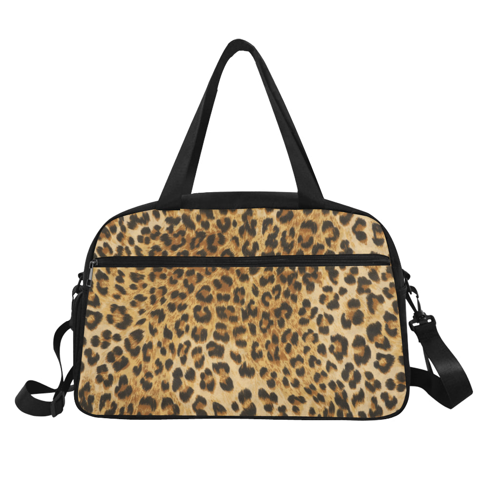 Leopard Print Fitness Bag Fitness
