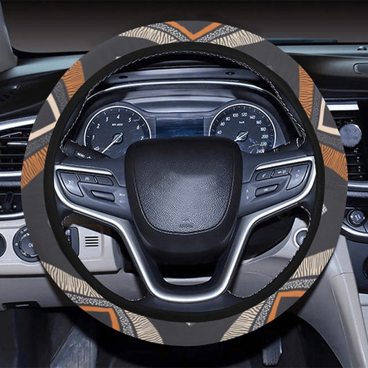 Retro Blocks Steering Wheel Cover