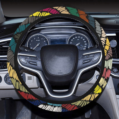 Colorful Ethnic Steering Wheel Cover