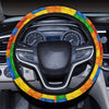 Colorful Lego Steering Wheel Cover