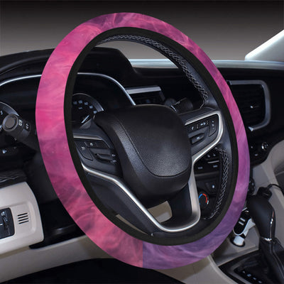 Pink Smoke Steering Wheel Cover