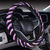 Pink Animal Print Steering Wheel Cover