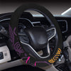 Floral Decor Steering Wheel Cover