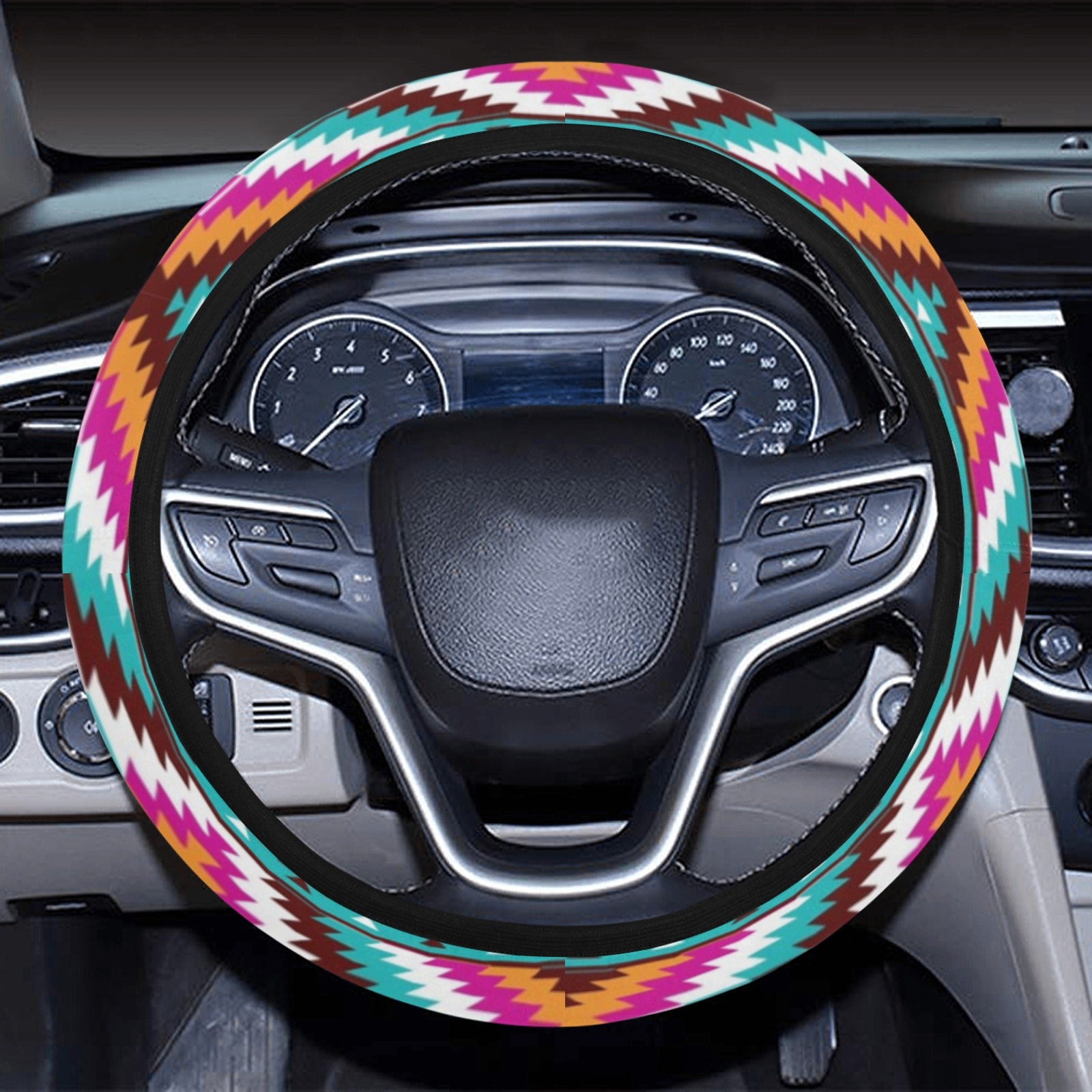 Tribal Ethnic Steering Wheel Cover