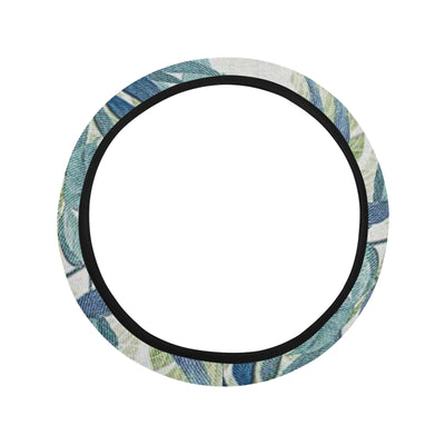 Vintage Plants Steering Wheel Cover