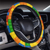 Colorful Lego Steering Wheel Cover
