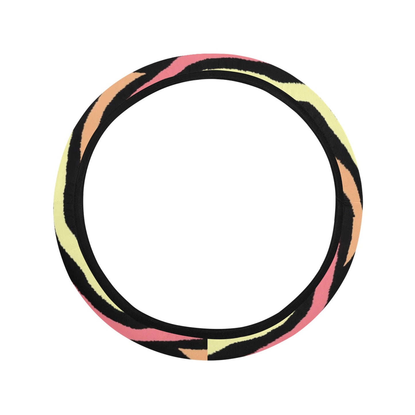 Colorful Abstract Steering Wheel Cover
